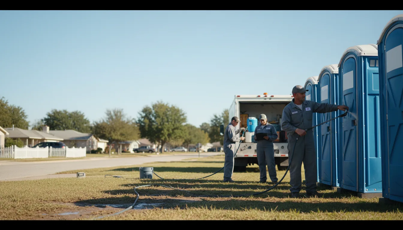 Long-Term Portable Toilet Rental in Farley, IA near me